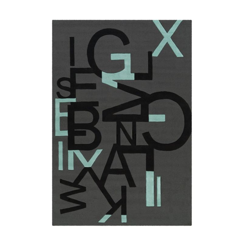 Sam 4161 Grau / Schwarz 170cm x 240cm