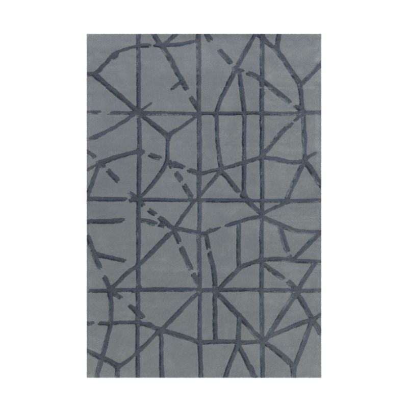 Satin 8063 Grau 120cm x 180cm