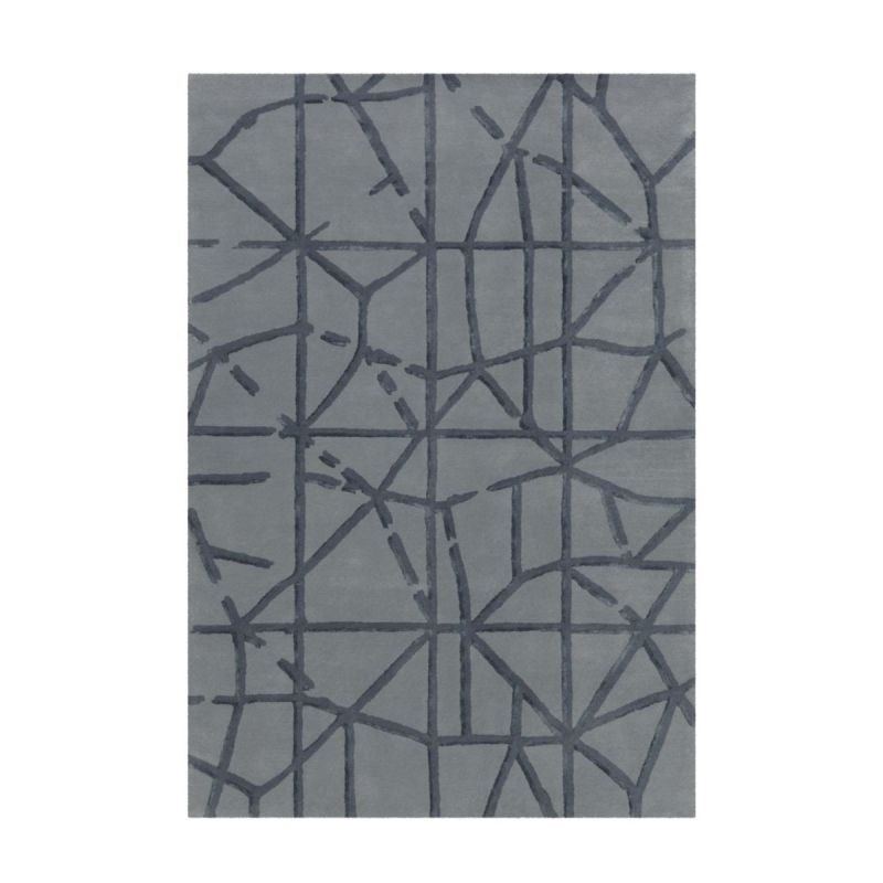 Satin 8063 Grau 170cm x 240cm