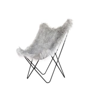 Schmetterling-Stuhl Lynn 110 grau Schmetterling-Stuhl Lynn 110 grau