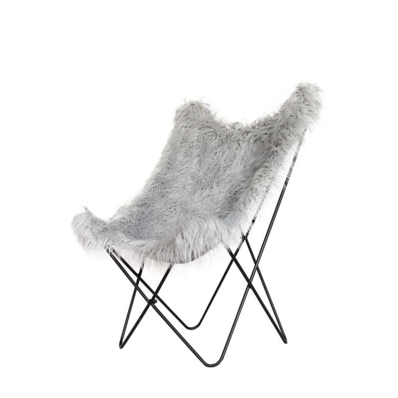 Schmetterling-Stuhl Lynn 110 grau