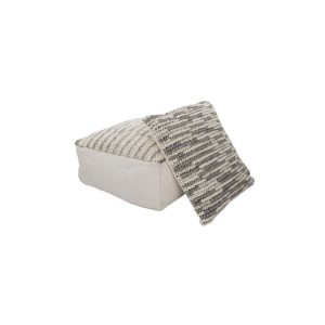 Pouf Hocker Shaun 510 grau 80x80cm Pouf Hocker Shaun 510 grau 80x80cm