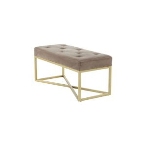 Sitzbank Cameron 125 Taupe / Gold Sitzbank Cameron 125 Taupe / Gold