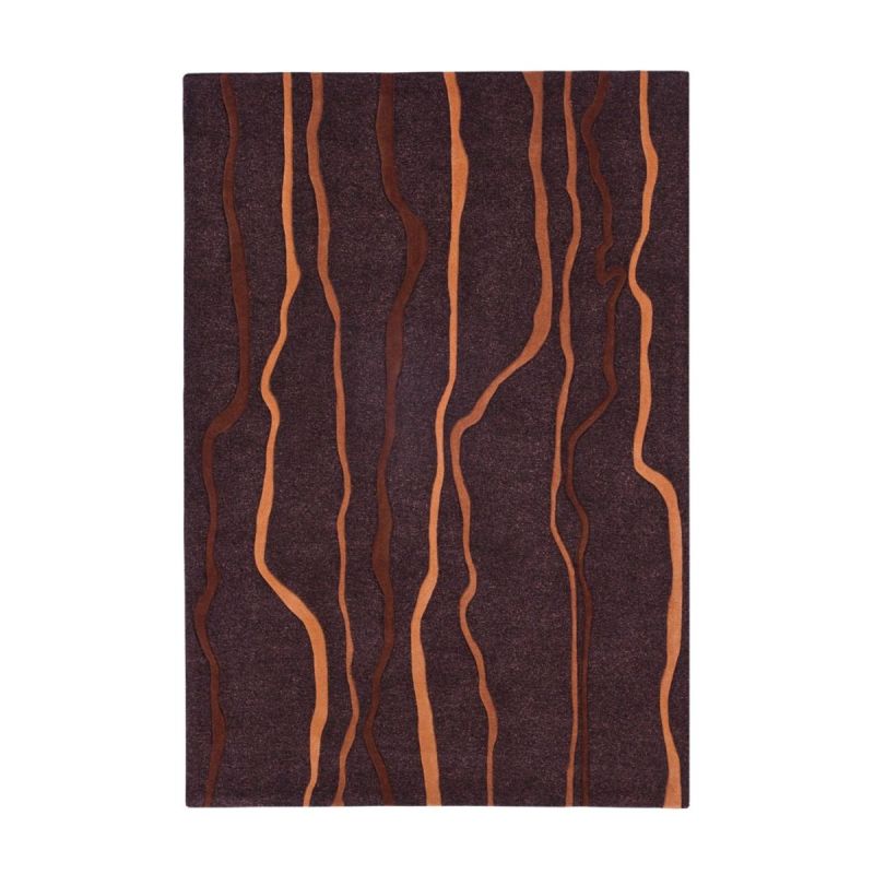 Spirit 5032 Taupe / Orange 70cm x 140cm