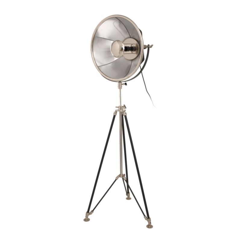 Stehlampe Bowie 125 schwarz silber