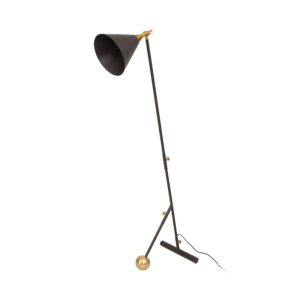 Stehlampe Celeste 225 schwarz gold Stehlampe Celeste 225 schwarz gold