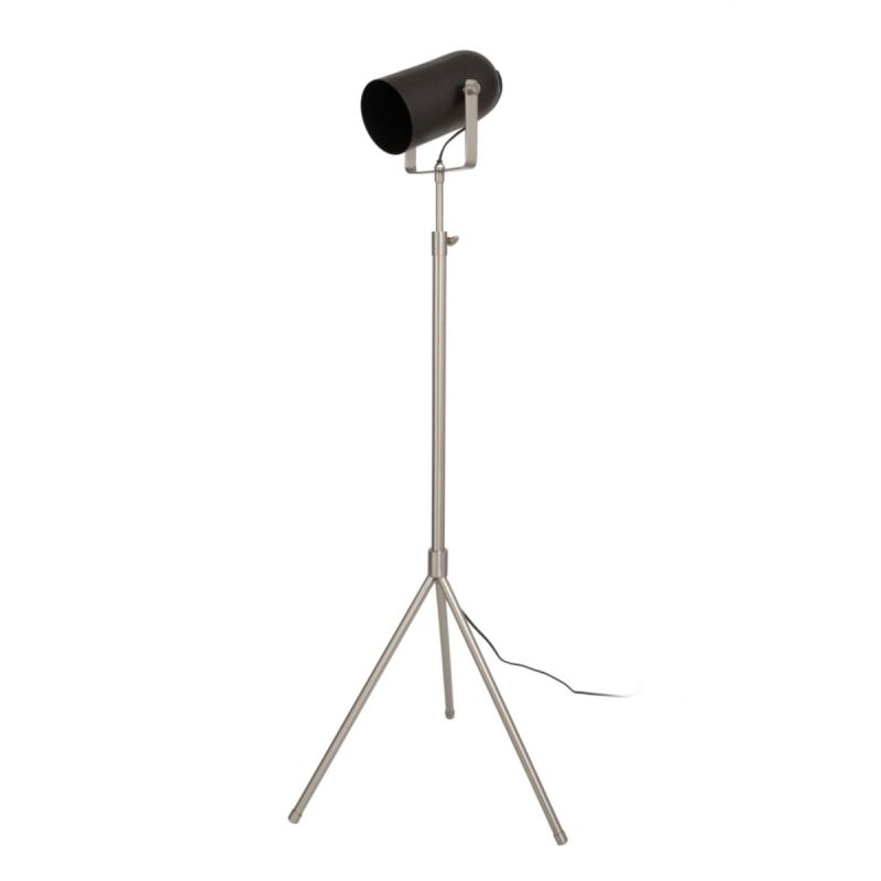 Stehlampe Celeste 325 schwarz silber