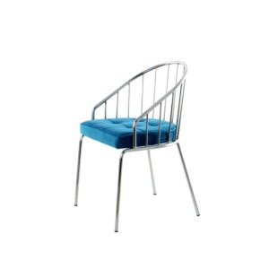Stuhl Palma 110 blau chrom Stuhl Palma 110 blau chrom