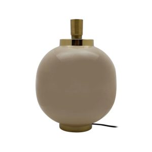 Tischlampe Art Deco 125 Braun gold