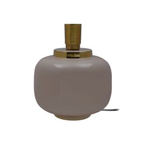 Tischlampe Art Deco 225 grau gold