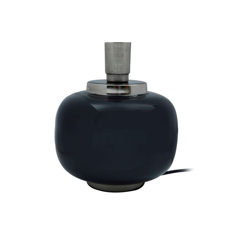 Tischlampe Art Deco 225 schwarz silber