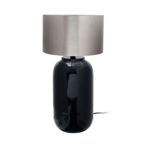 Tischlampe Art Deco 725 dunkelgrün silber