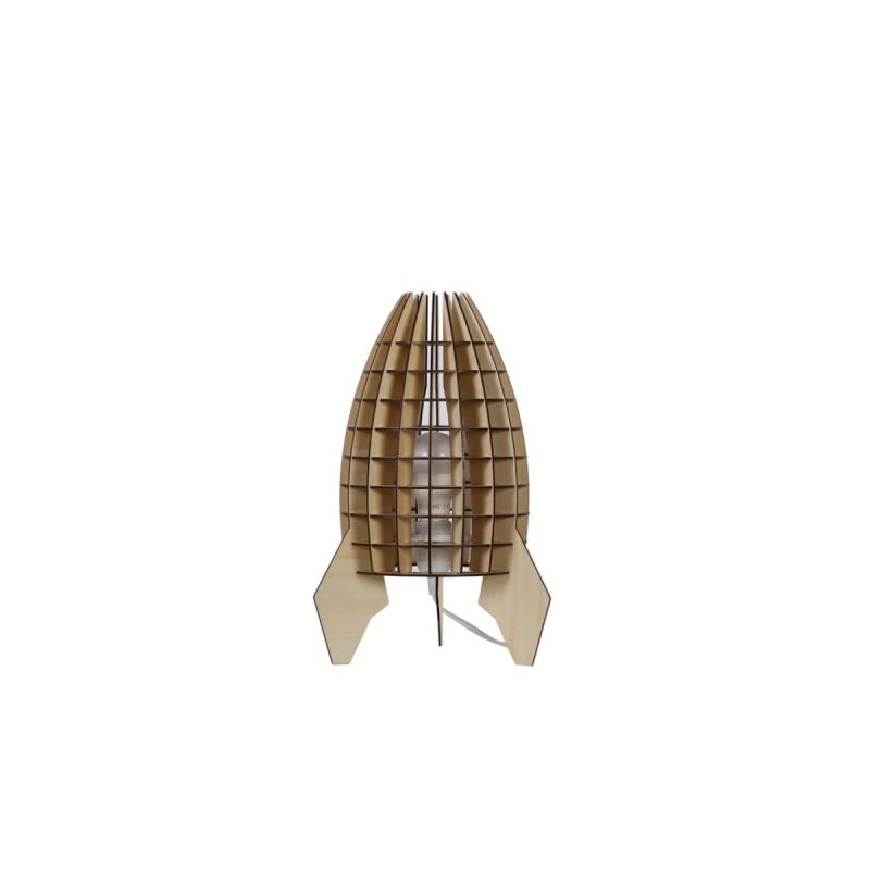 Tischlampe Aviator Holz