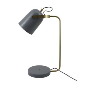 Tischlampe Caroline 487 grau Tischlampe Caroline 487 grau