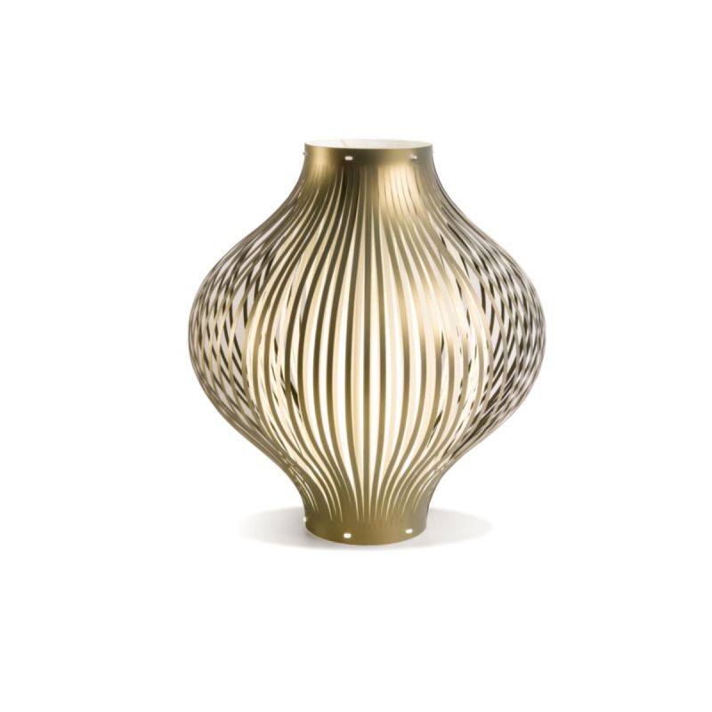 Tischlampe Luna 110 gold schwarz