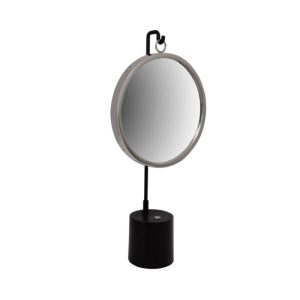 Tischspiegel Eleganca 225 schwarz silber Tischspiegel Eleganca 225 schwarz silber