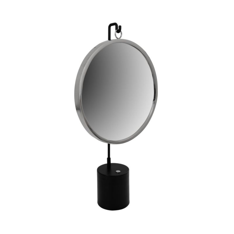 Tischspiegel Eleganca 325 schwarz silber
