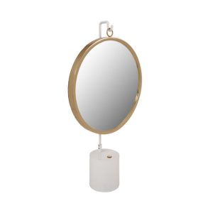 Tischspiegel Eleganca 325 weiss gold Tischspiegel Eleganca 325 weiss gold