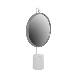 Tischspiegel Eleganca 325 weiss silber Tischspiegel Eleganca 325 weiss silber