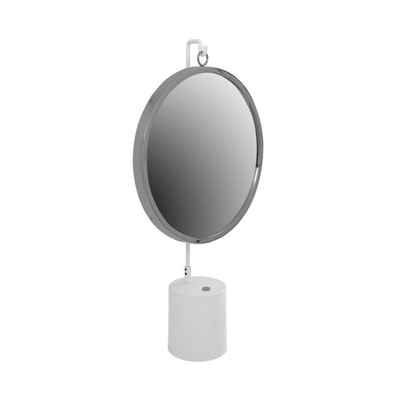 Tischspiegel Eleganca 325 weiss silber