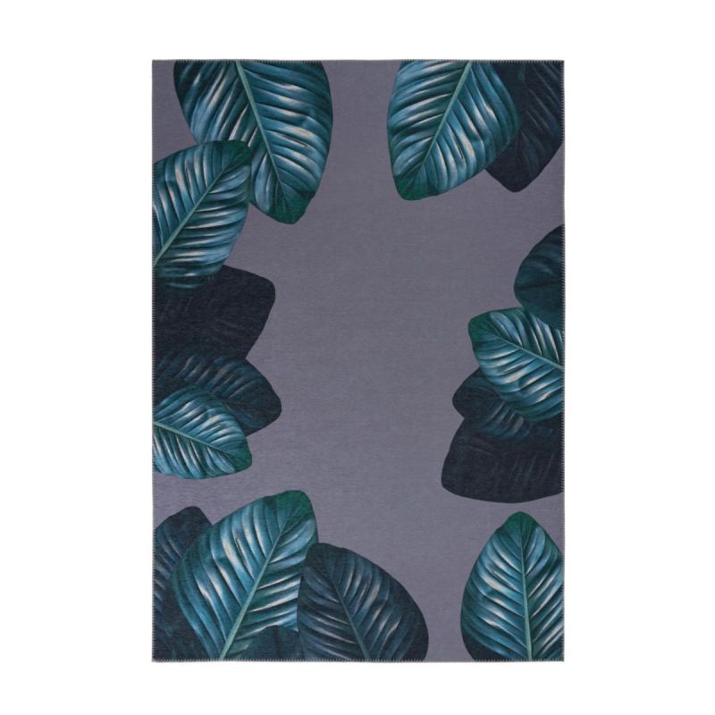 Tropical 125 Schwarz / Grün 130cm x 190cm