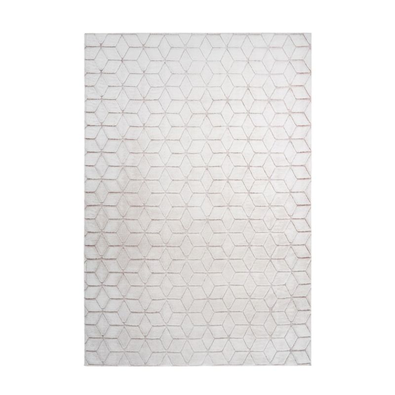Vivica 125 Weiß / Rosé 120cm x 160cm