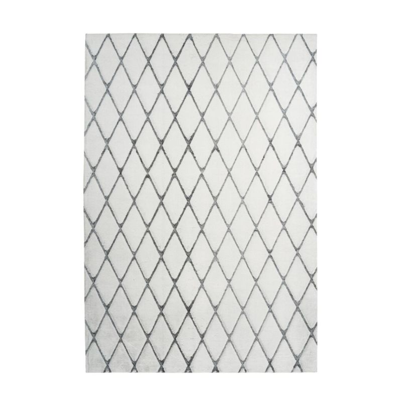 Vivica 225 Weiß / Anthrazit 160cm x 230cm