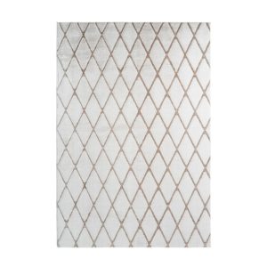 Vivica 225 Weiß / Taupe 160cm x 230cm Vivica 225 Weiß / Taupe 160cm x 230cm