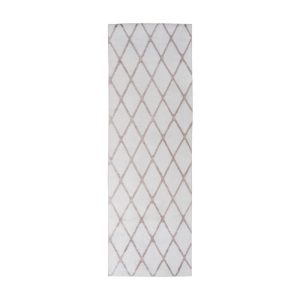 Vivica 225 Weiß / Taupe 80cm x 250cm Vivica 225 Weiß / Taupe 80cm x 250cm