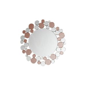 Wandspiegel Bubble 1925 silber rose Wandspiegel Bubble 1925 silber rose