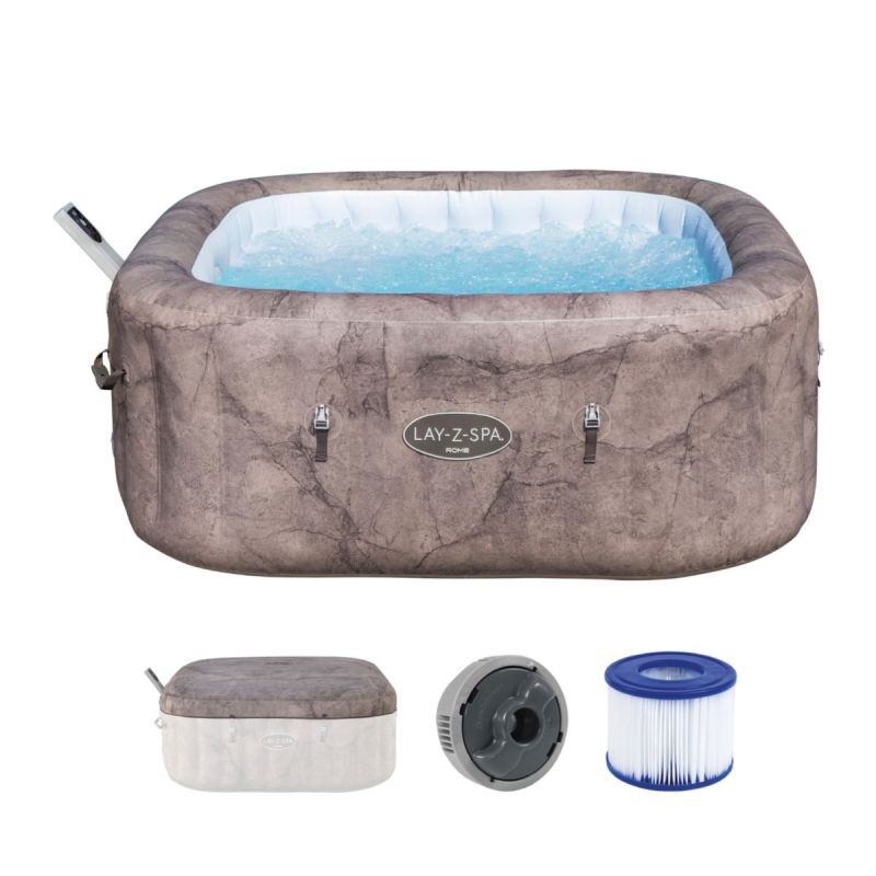 Bestway LAY-Z-SPA Whirlpool Rome 180 x 180 x 71 cm