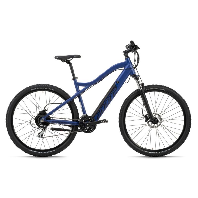 Adore Alu MTB Pedelec 29'' Enforce E-Bike Blau 250 Watt Li-Ion 36V/14 Ah/504 Wh 24 Gänge