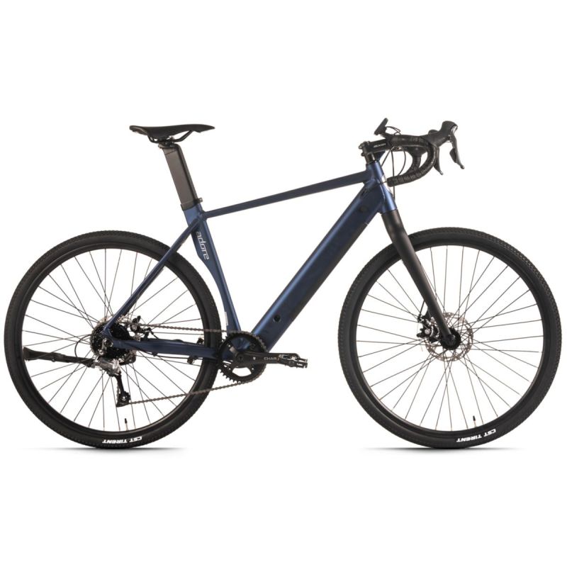 Adore E-Gravelbike 28" Alu Gravel Tourenfahrrad GTR-770 Heckmotor 35NM / 9,8Ah Dunkelblau matt