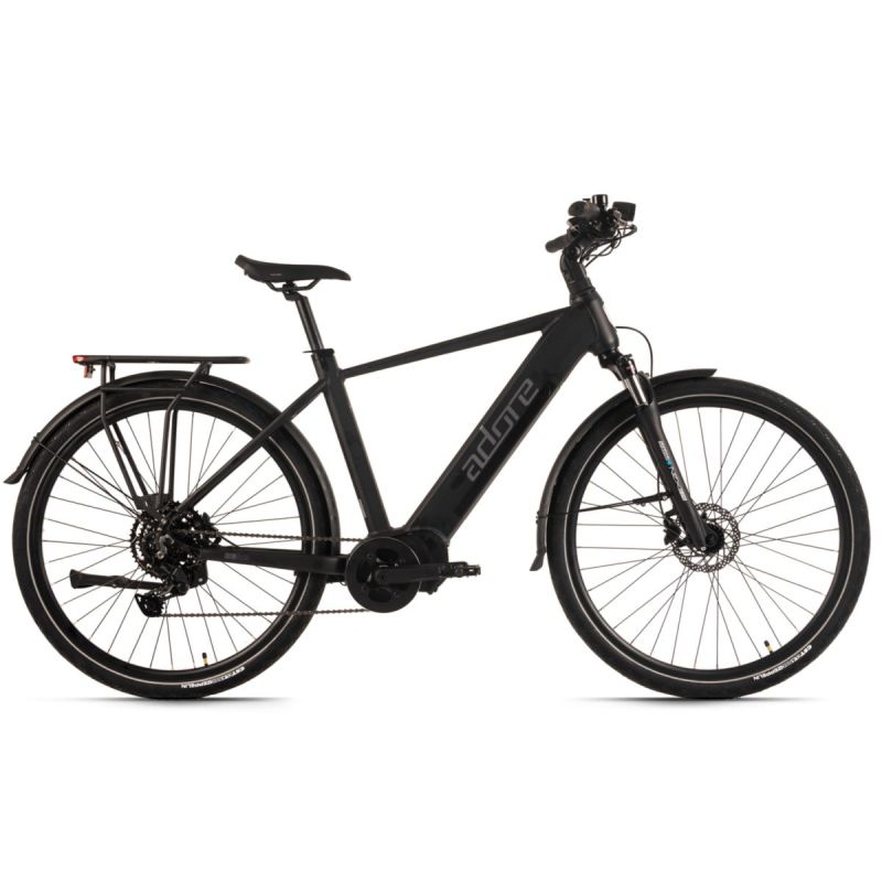 Adore E-Trekkingbike 28" Alu Trekking E-Bike ATX-390 Mittelmotor 85NM / 15Ah Schwarz matt