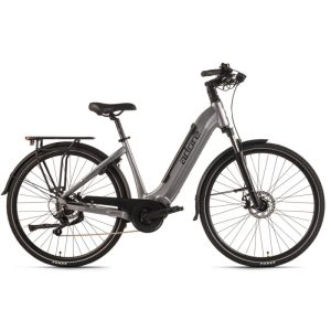 KS Cycling ADORE E-Citybike 28" Alu Cityfahrrad CX-660 Mittelmotor 75NM / 14,7Ah Grau matt KS Cycling ADORE E-Citybike 28" Alu Cityfahrrad CX-660 Mittelmotor 75NM / 14,7Ah Grau matt