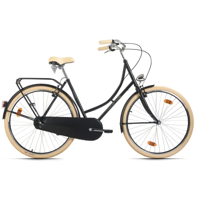 Hollandrad Damen 28" Original Singlespeed Schwarz RH 54 cm Hollandia