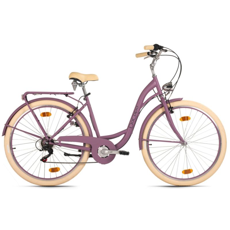 DaCapo Damenrad 28'' Balloon lila 6 Gänge 48 cm