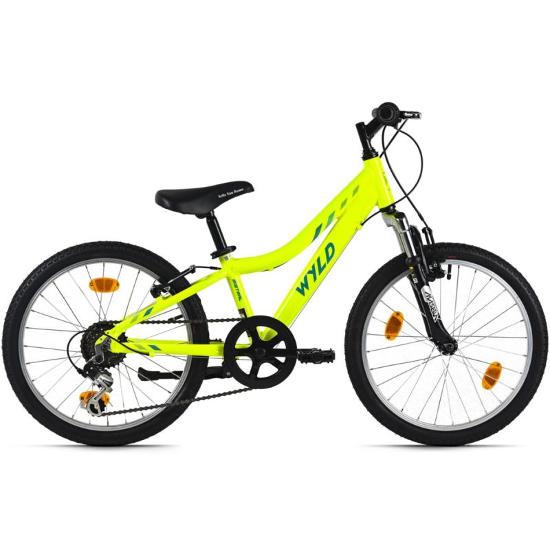 WYLD Kinderfahrrad 20" Mistral Gelb 6 Gänge RH 27 cm - Ab 6 Jahre