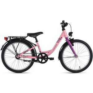 DaCapo Kinderfahrrad 20" Cindy Rosa 1 Gang RH 27 cm mit Beleuchtung – Ab 6 Jahre DaCapo Kinderfahrrad 20" Cindy Rosa 1 Gang RH 27 cm mit Beleuchtung – Ab 6 Jahre