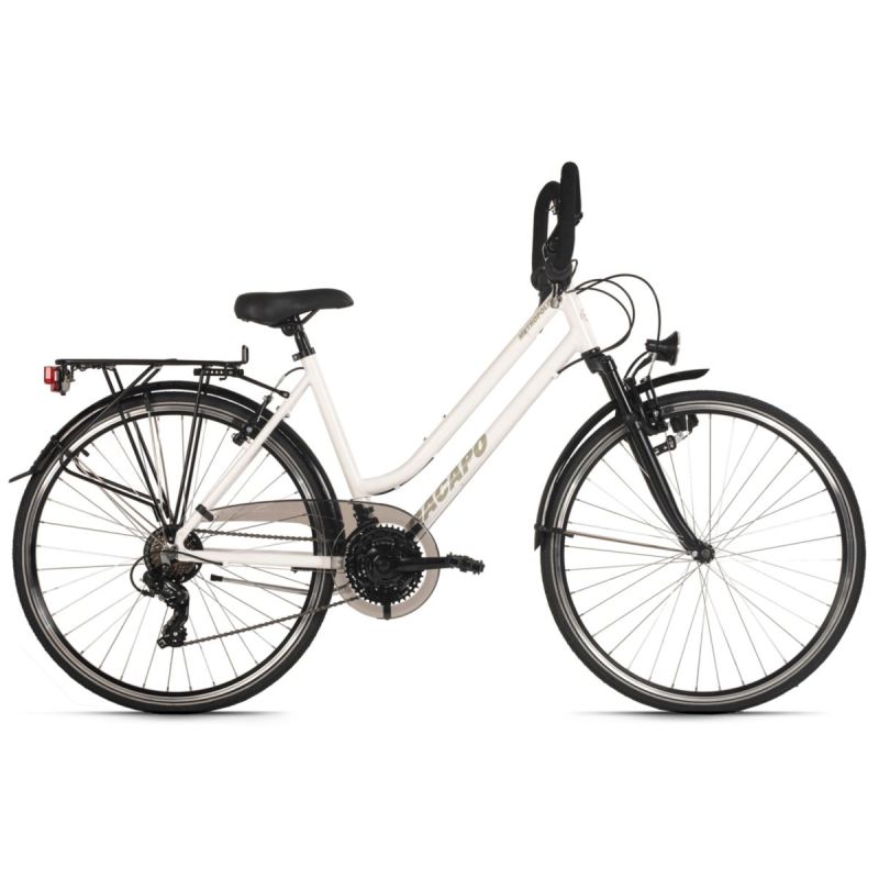 DaCapo Trekkingrad Damen Alu-Rahmen 28'' Metropolis weiß RH 48 cm Multipositionslenker