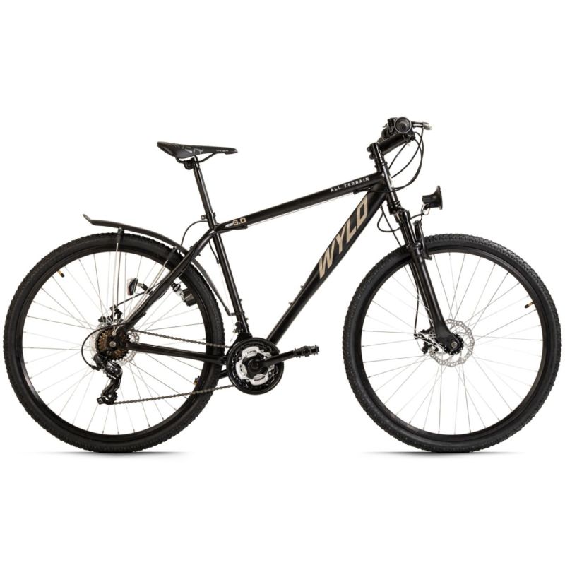 WYLD Mountainbike Hardtail ATB Twentyniner 29“ Heist schwarz 21 Gänge RH 51 cm