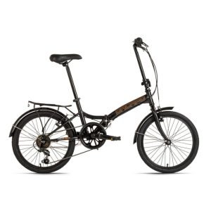 DaCapo Faltrad 20'' Foldtech schwarz 6 Gänge RH 32 cm DaCapo Faltrad 20'' Foldtech schwarz 6 Gänge RH 32 cm