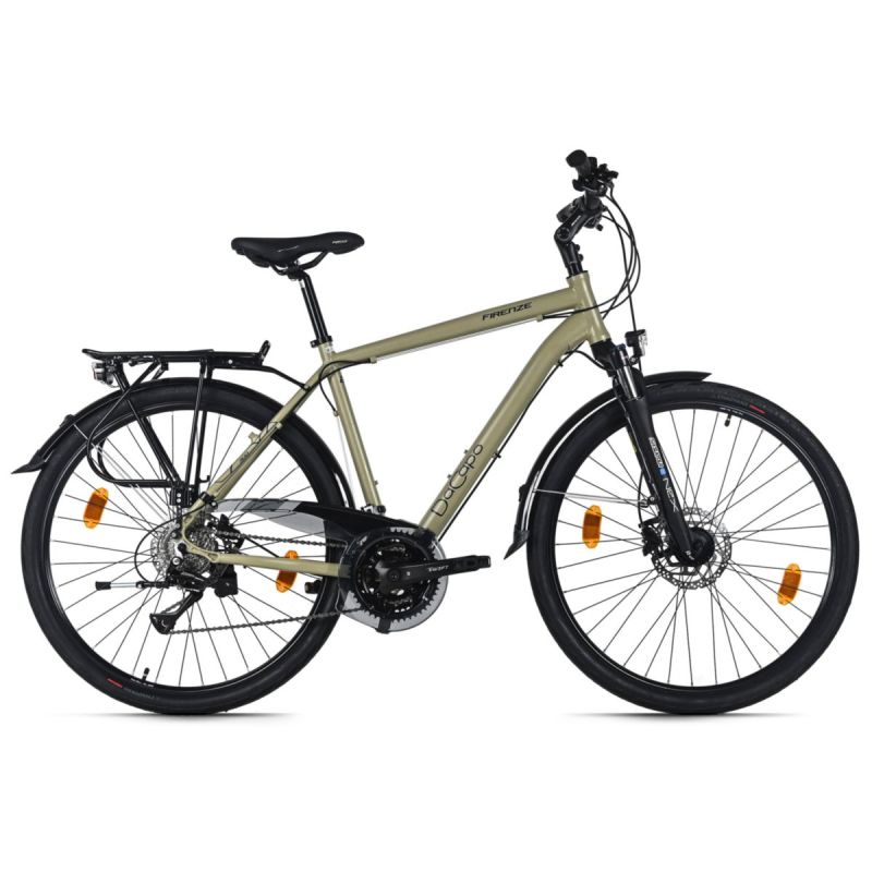 DaCapo Trekkingrad Herren 28'' Firenze 300 Bronze 24 Gänge RH 53 cm Hydraulische Scheibenbremsen