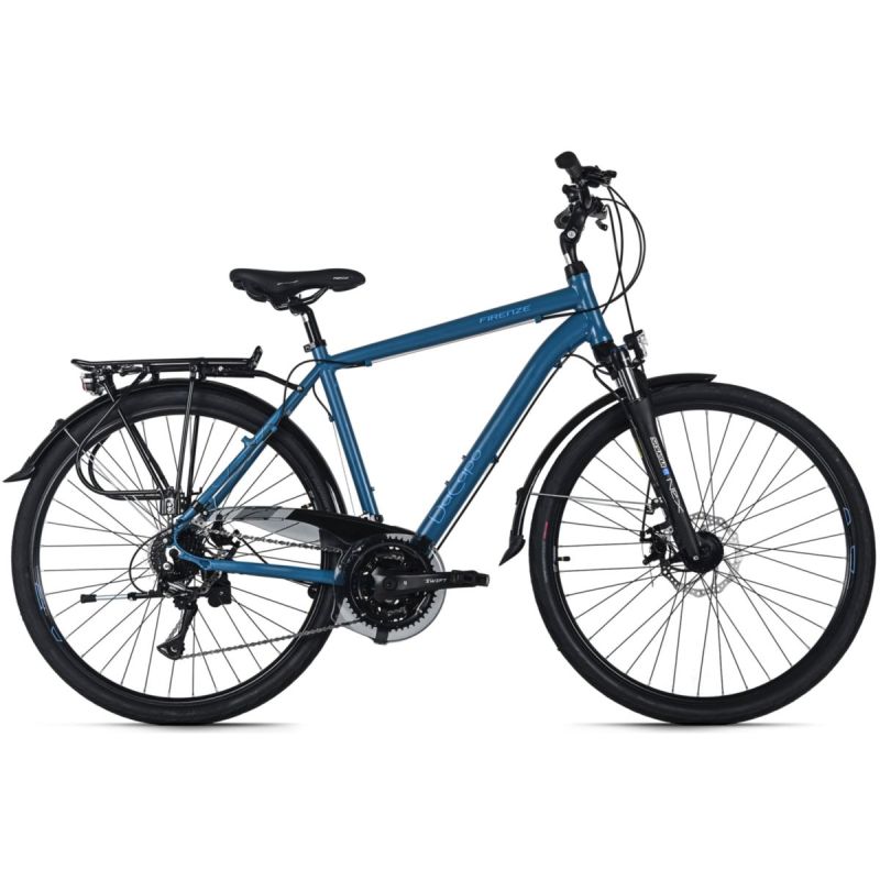 DaCapo Trekkingrad Herren 28'' Firenze 200 Blau 24 Gänge RH 53 cm mechanische Scheibenbremsen