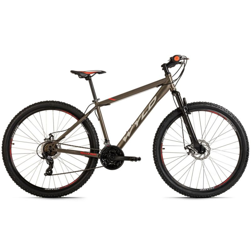WYLD Mountainbike Hardtail 29'' Sharp platin-grau 21 Gänge RH 51 cm