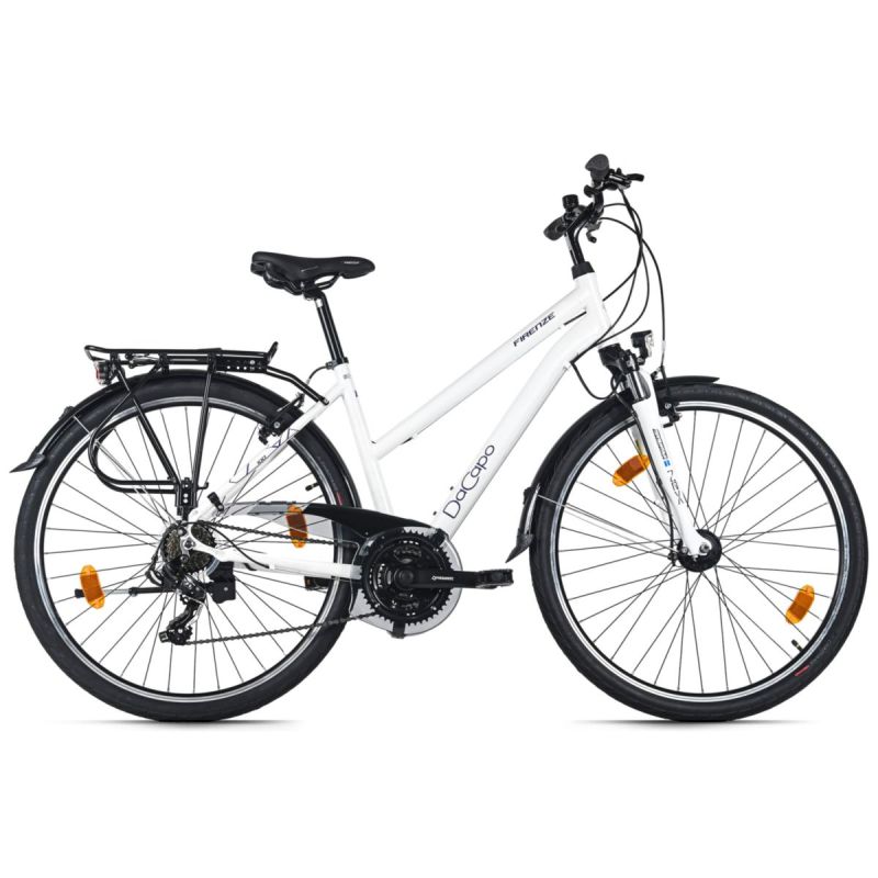 DaCapo Trekkingrad Damen 28'' Firenze 100 Weiß 21 Gänge RH 48 cm V-Brakes