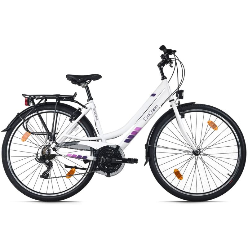 DaCapo Trekkingrad Damen 28'' Ravenna 50 Weiß 21 Gänge RH 48 cm