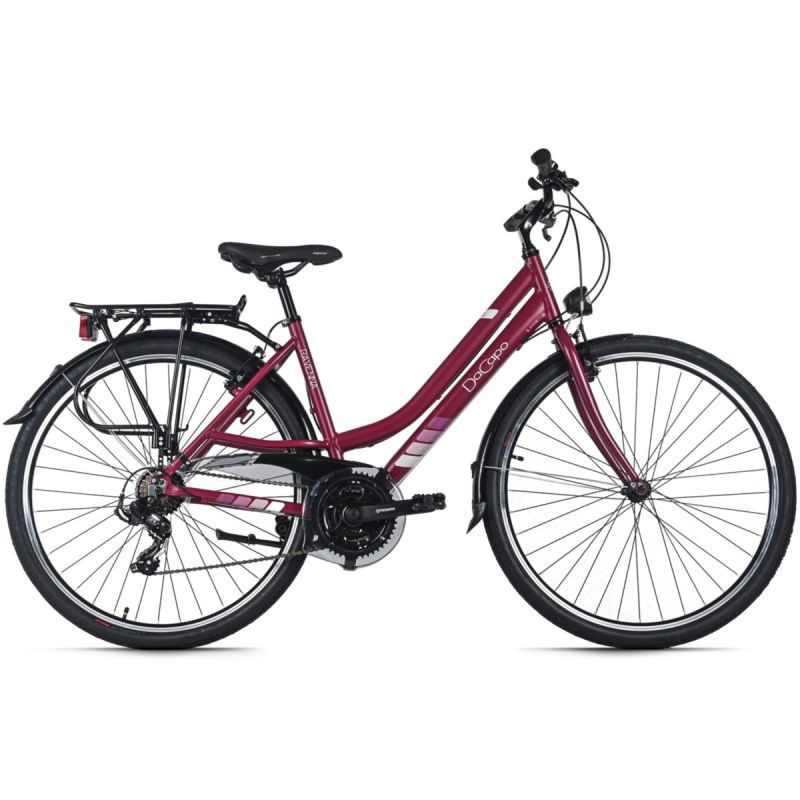 DaCapo Trekkingrad Damen 28'' Ravenna 50 Rot 21 Gänge RH 48 cm