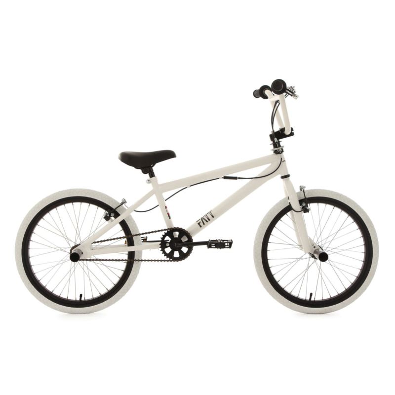 BMX Freestyle 20'' Fatt weiß KS Cycling