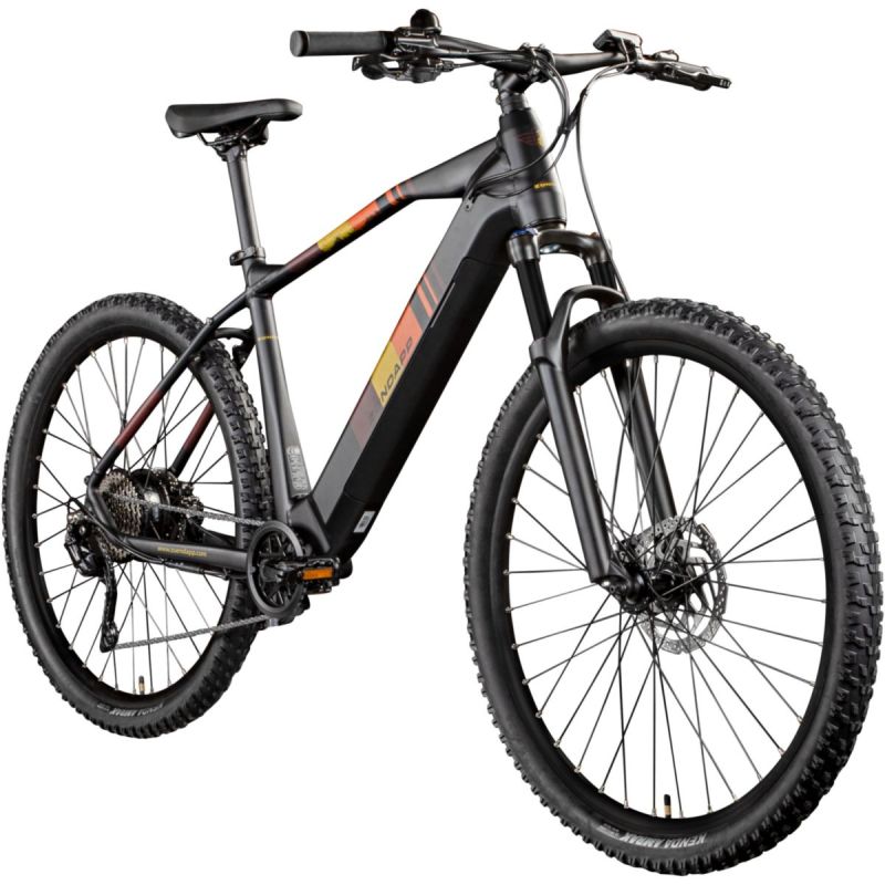 Zündapp E-Mountainbike Z808 29 Zoll 50 cm Rahmenhöhe schwarz orange